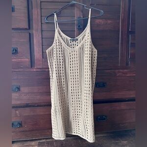 Crochet swimsuit coverup